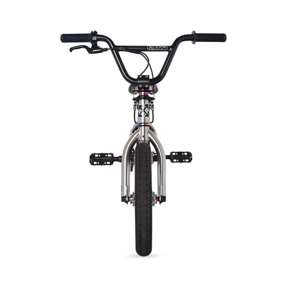 Fit Bike Co Misfit 14 Inch Bike Caiden Brushed Chrome