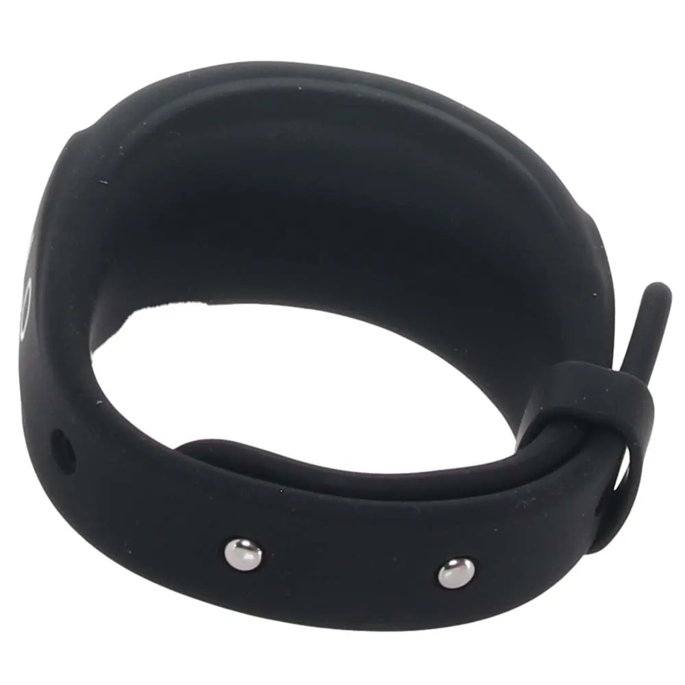 Fit Rite Vibrating Cock Ring with Snaps