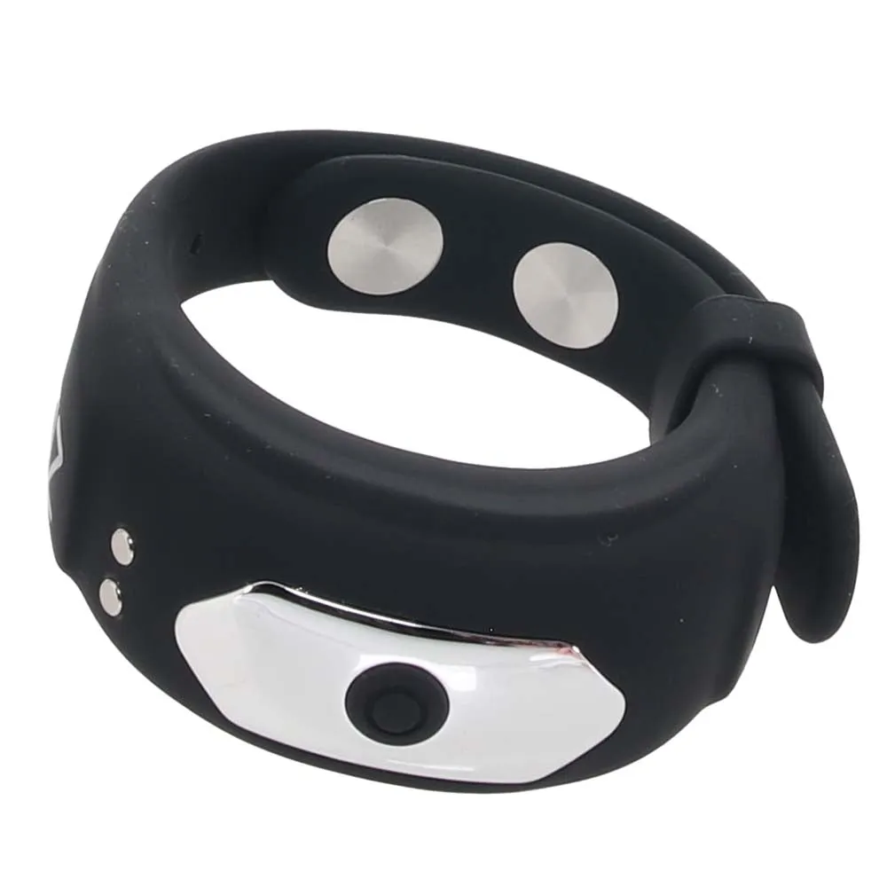 Fit Rite Vibrating Cock Ring with Snaps