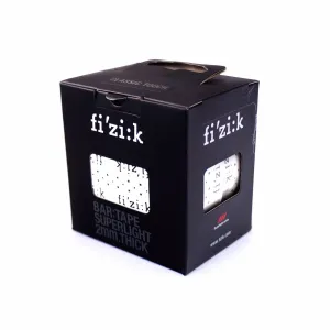 Fizik Superlight Classic Touch Flou Green / White w/ Fizik logo Bicycle Bar tape