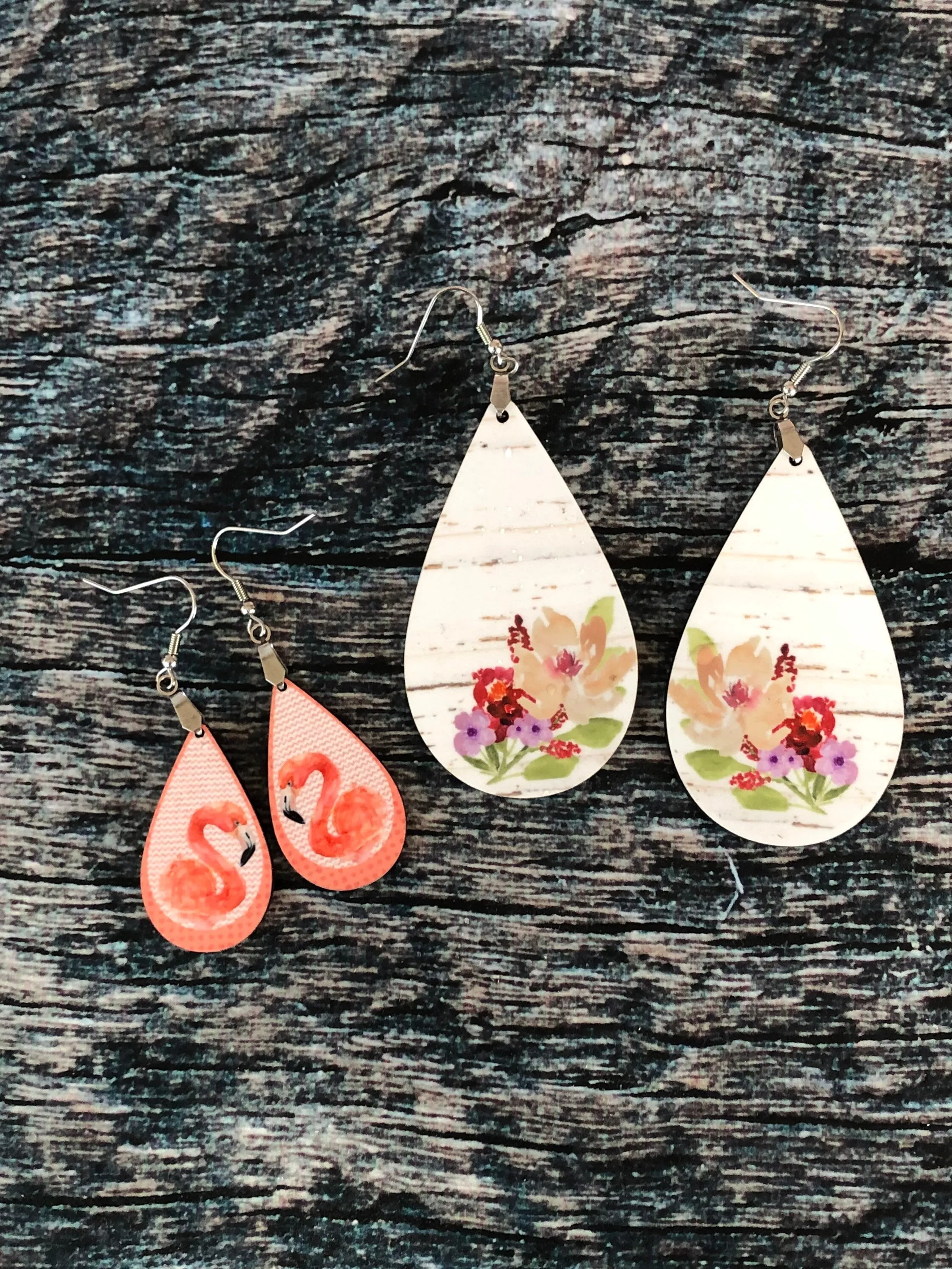 Flamingo Earrings, Summer Earrings, Flamingo Gifts, Drop Earrings
