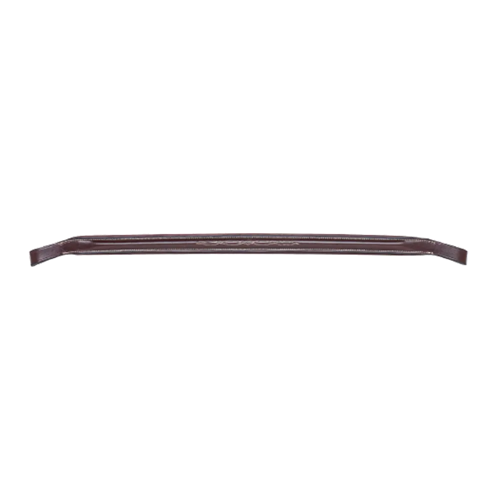Flat Padded Browband with Stitches by Equiline