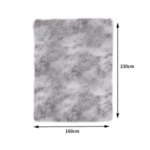 Floor Rug Shaggy Rugs Soft Large Carpet Area Tie-dyed Mystic 160x230cm