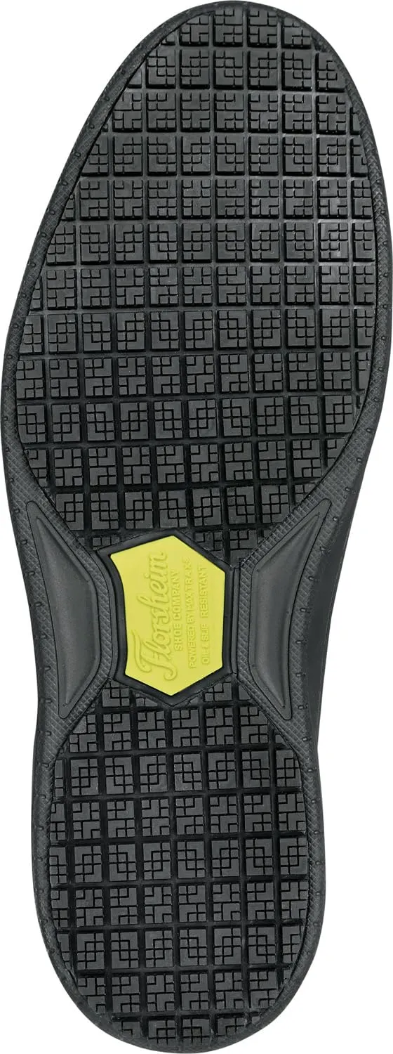 Florsheim Premier Work, Men's, Black, Soft Toe, EH, MaxTrax Slip Resistant, Casual, Work Shoe (10.5)