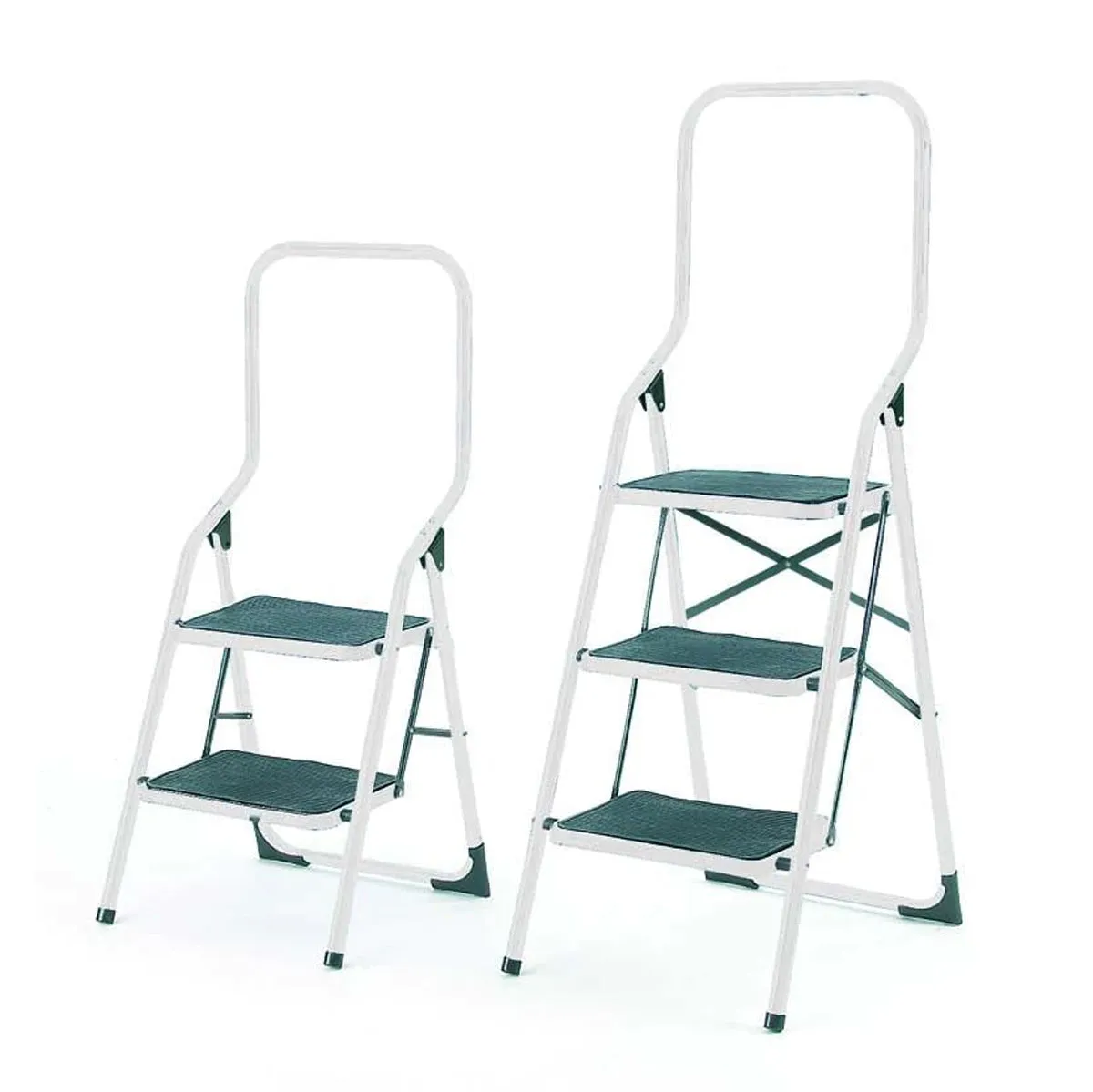 Folding Steps with High Back