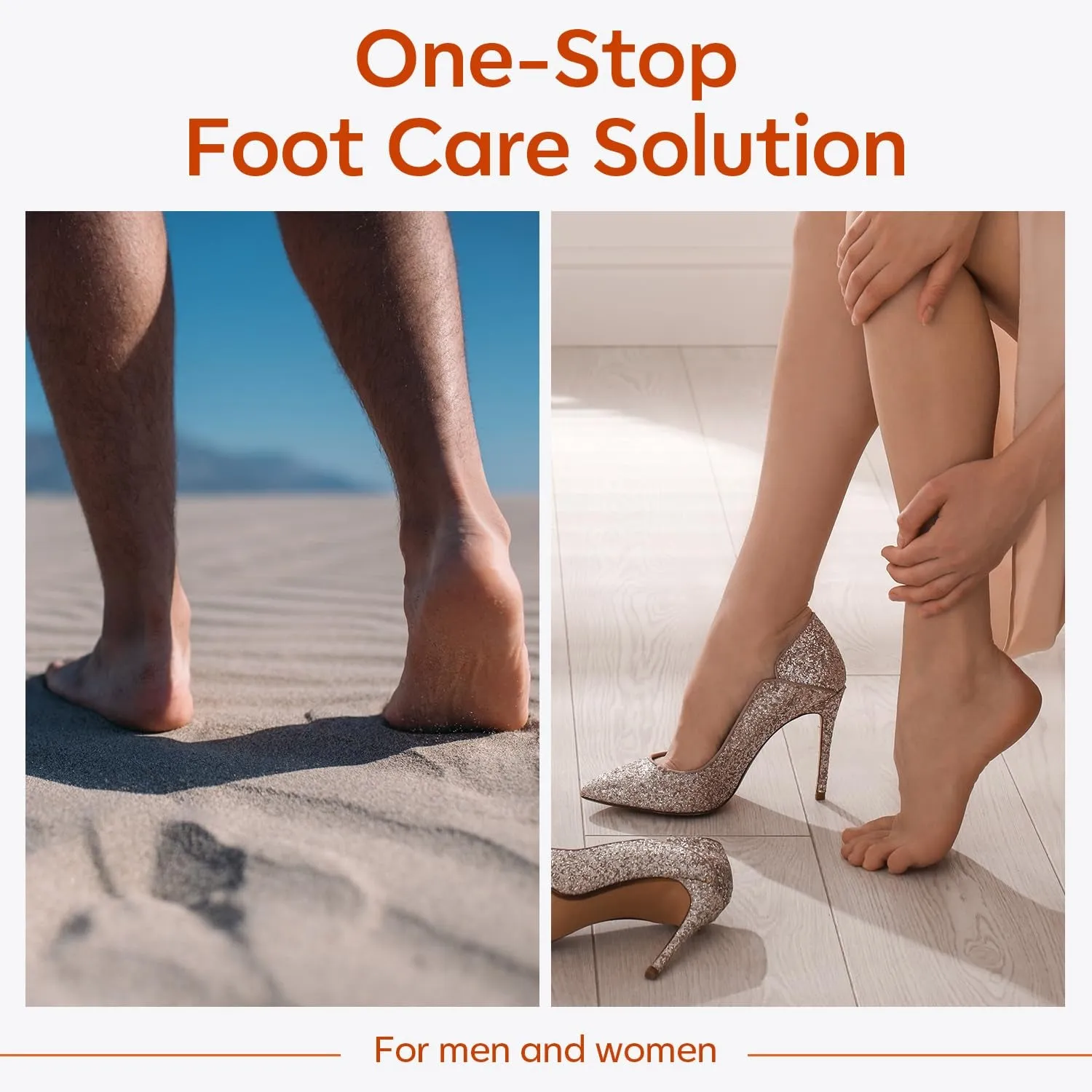 Foot Peeling Mask 3 Pack, Exfoliating Foot Mask for Dry Cracked Feet, Callus Dead Skin Remover for Feet, Additional 3 Pack Collagen Serum for Reviving Baby Soft Smooth Feet, Women and Man