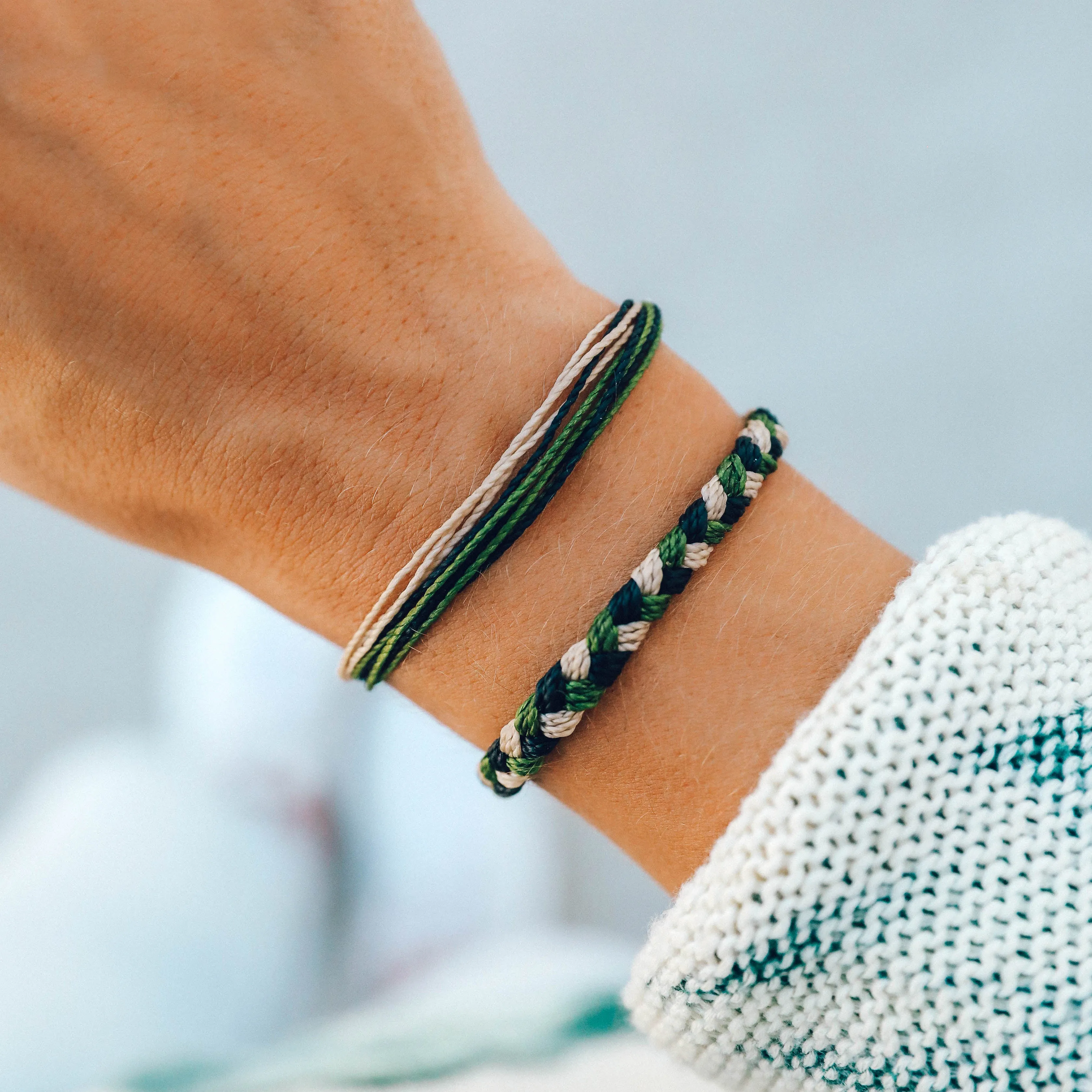 For the Troops Braided Bracelet