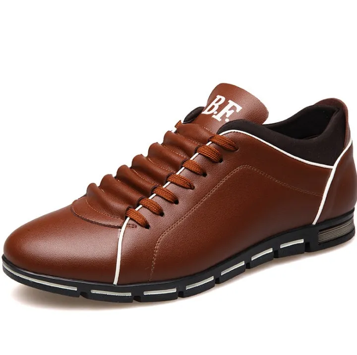 Four seasons sports and leisure men's shoes with men's breathable fashion trend low shoes single shoes