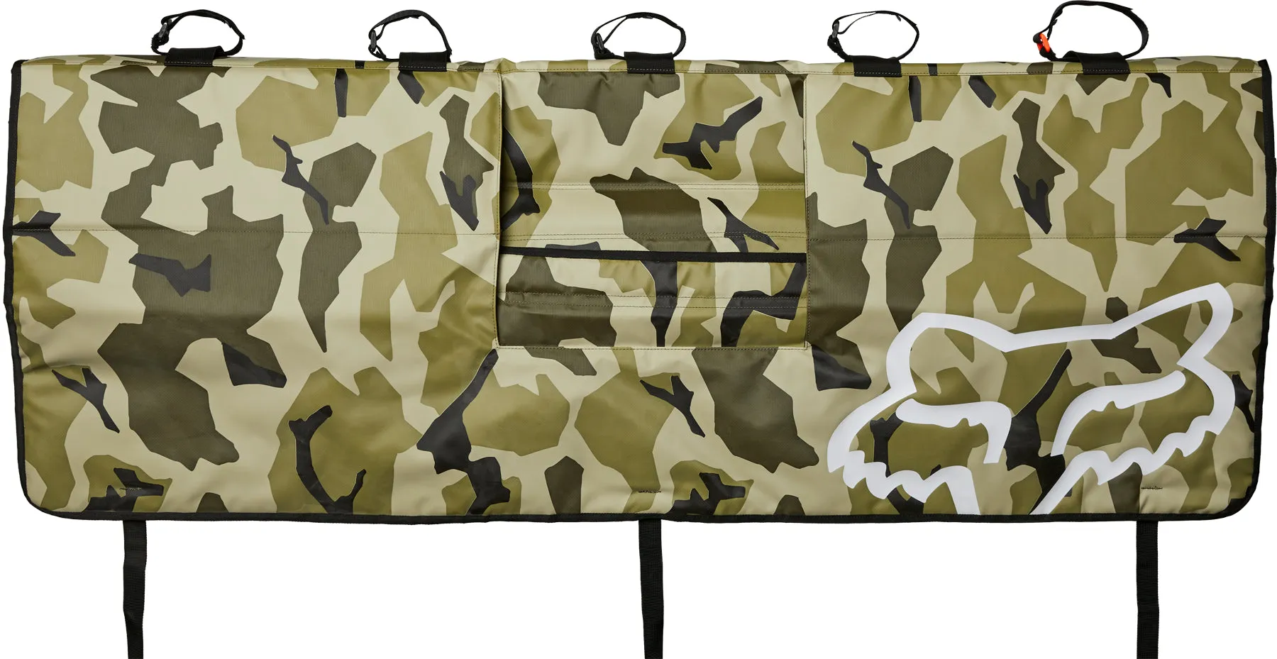 Fox Tailgate Cover Small Green Camo