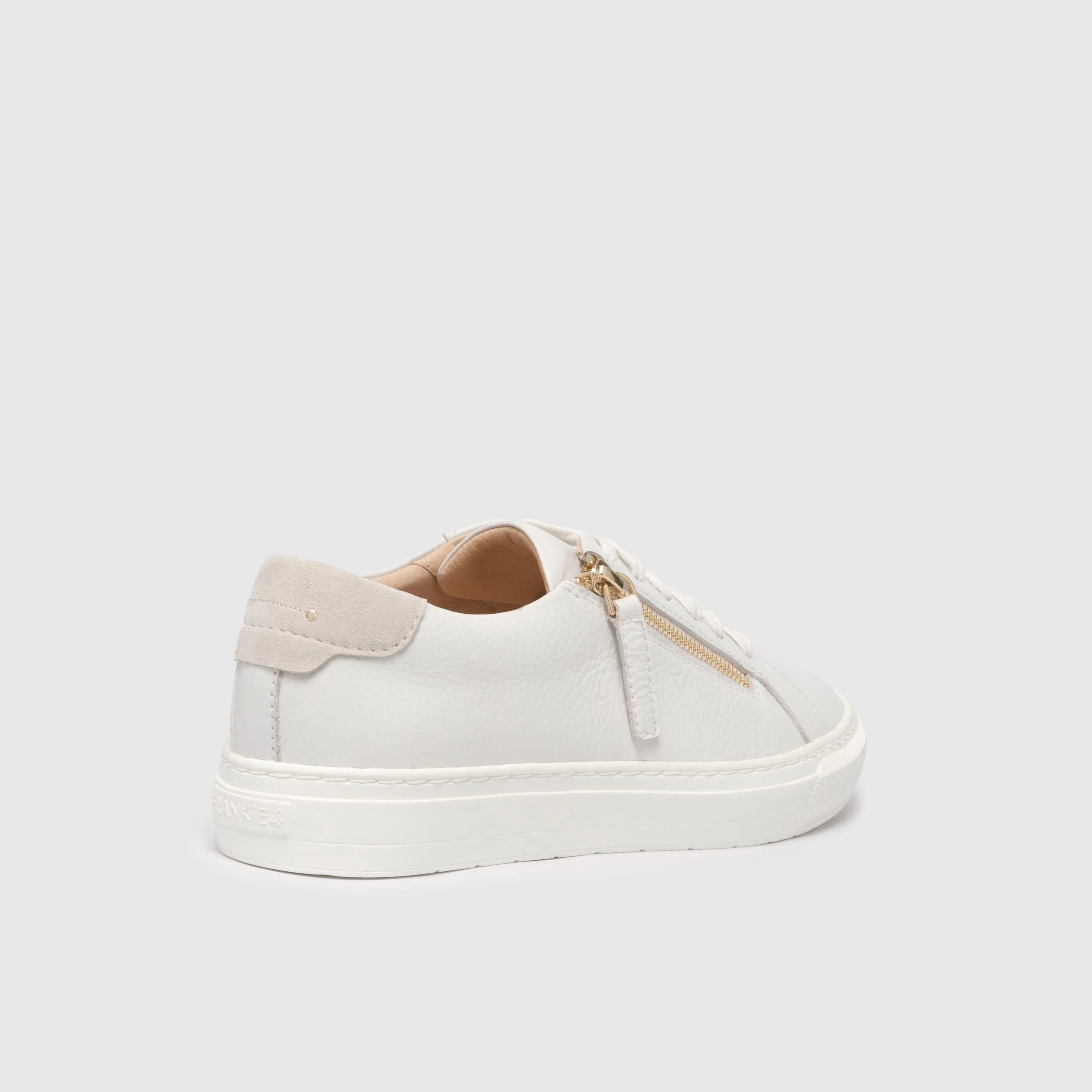 Frankie4 Billie Sneaker - White Tumbled