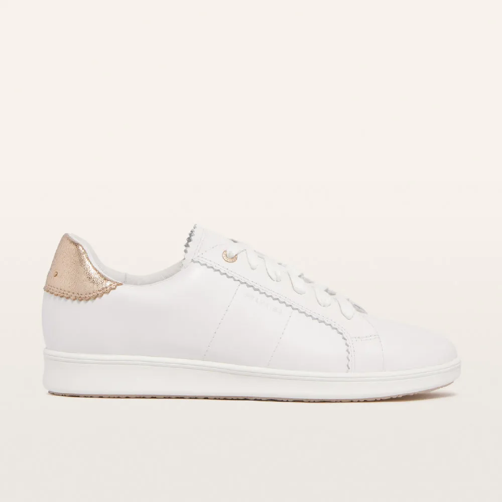 Frankie4- JACKIE IV- White/Rose Gold