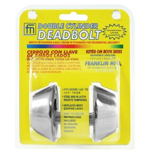 Franklin Double Cylinder Deadbolt