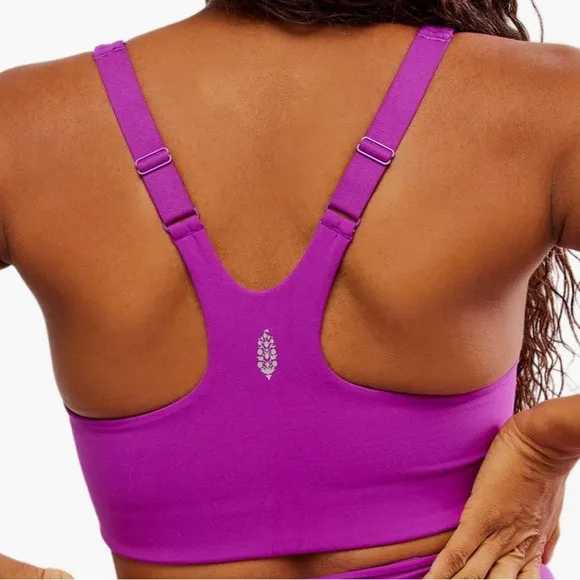 Free People Movement x Hatch Never Better Square Neck Maternity Sports Bra New