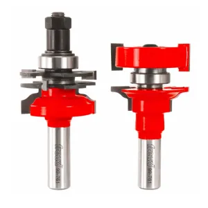 Freud Premier Adjustable Rail & Stile Set Ogee 1/2" SH, 1-11/16" D