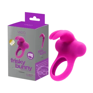 Frisky Bunny Rechargeable Vibrating Ring