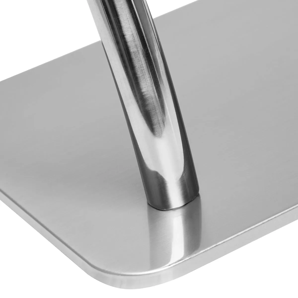 Gabbiano Hairdressing Footstool L005S Silver