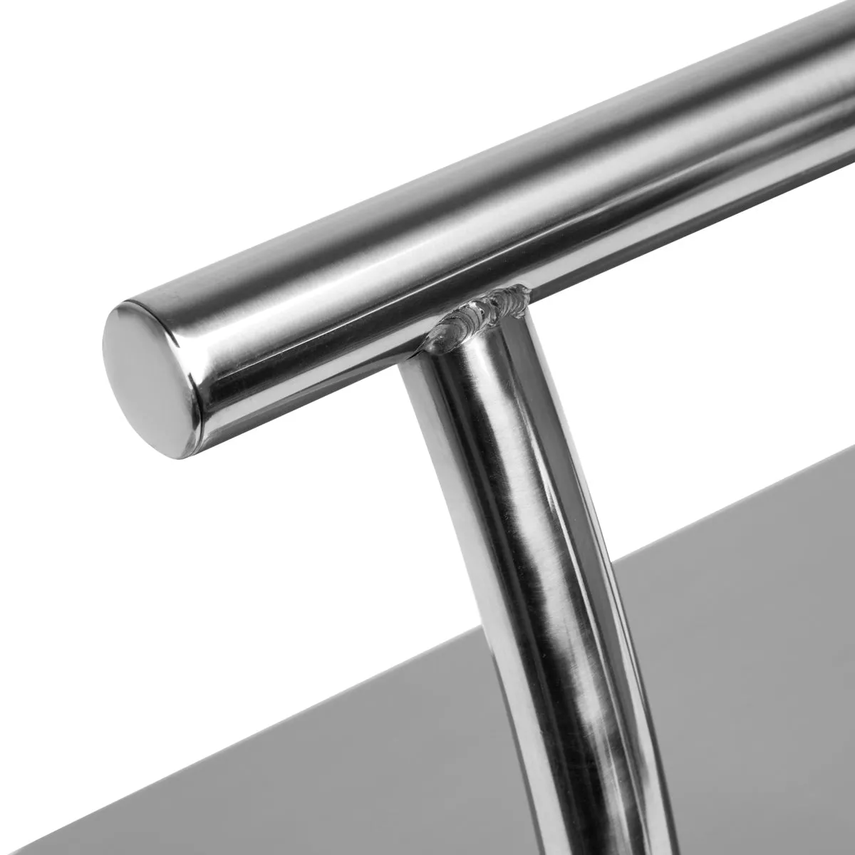 Gabbiano Hairdressing Footstool L005S Silver