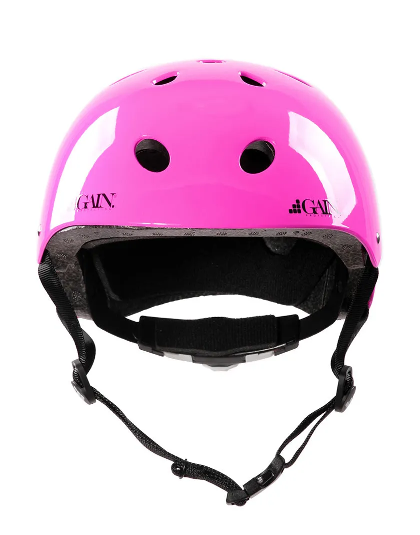 Gain Protection Certified Action Sport Helmet - The Sleeper Helmet with size adjuster