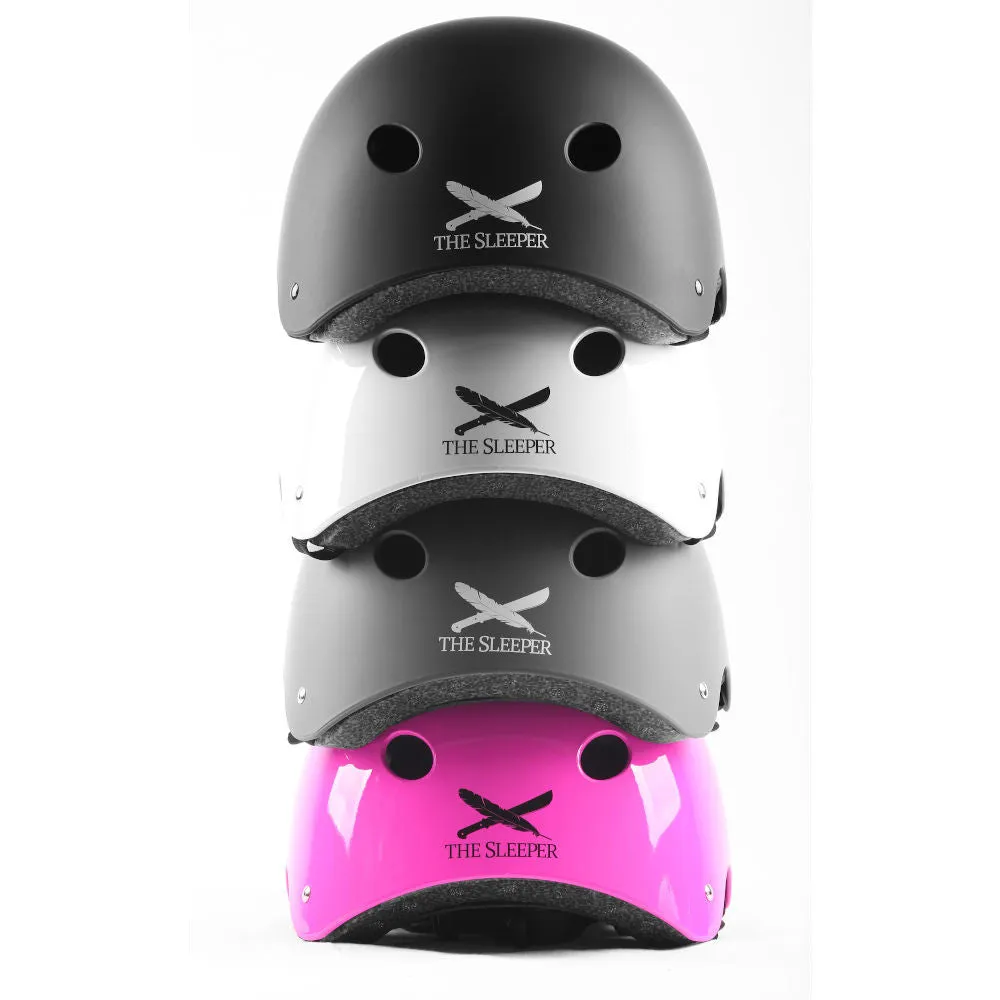 Gain Protection Certified Action Sport Helmet - The Sleeper Helmet with size adjuster