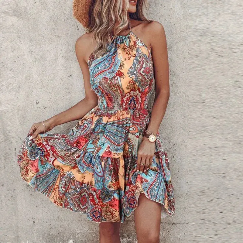 Galatea | Chic Halter Dress