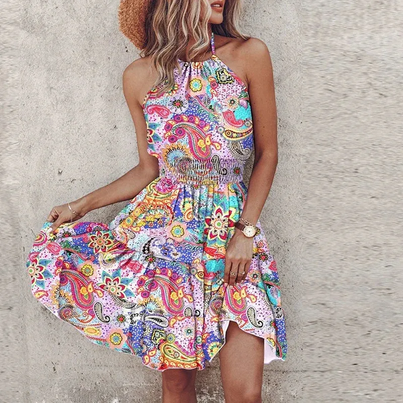 Galatea | Chic Halter Dress