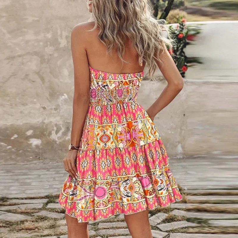 Galatea | Chic Halter Dress