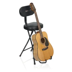 Gator GFW-GTR-SEAT Guitar Seat/Stand Combo