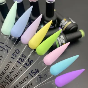 Gel Master - Pastel Collection ( 8 colors #121; 31; 150; 125; 126; 154; 170; 147)