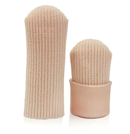 Gel Toe Cap: Fabric Sleeve - 5 Pack. Cushions for sore toes