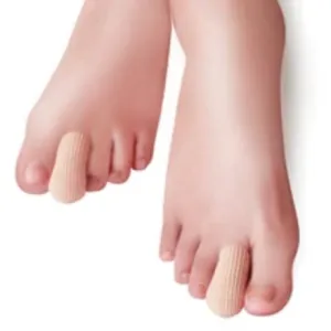 Gel Toe Cap: Fabric Sleeve - 5 Pack. Cushions for sore toes