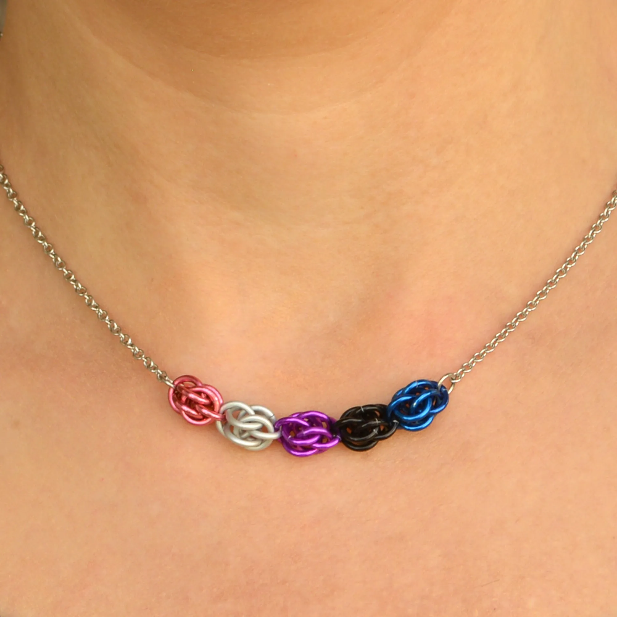 Genderfluid Pride - Petite Necklace