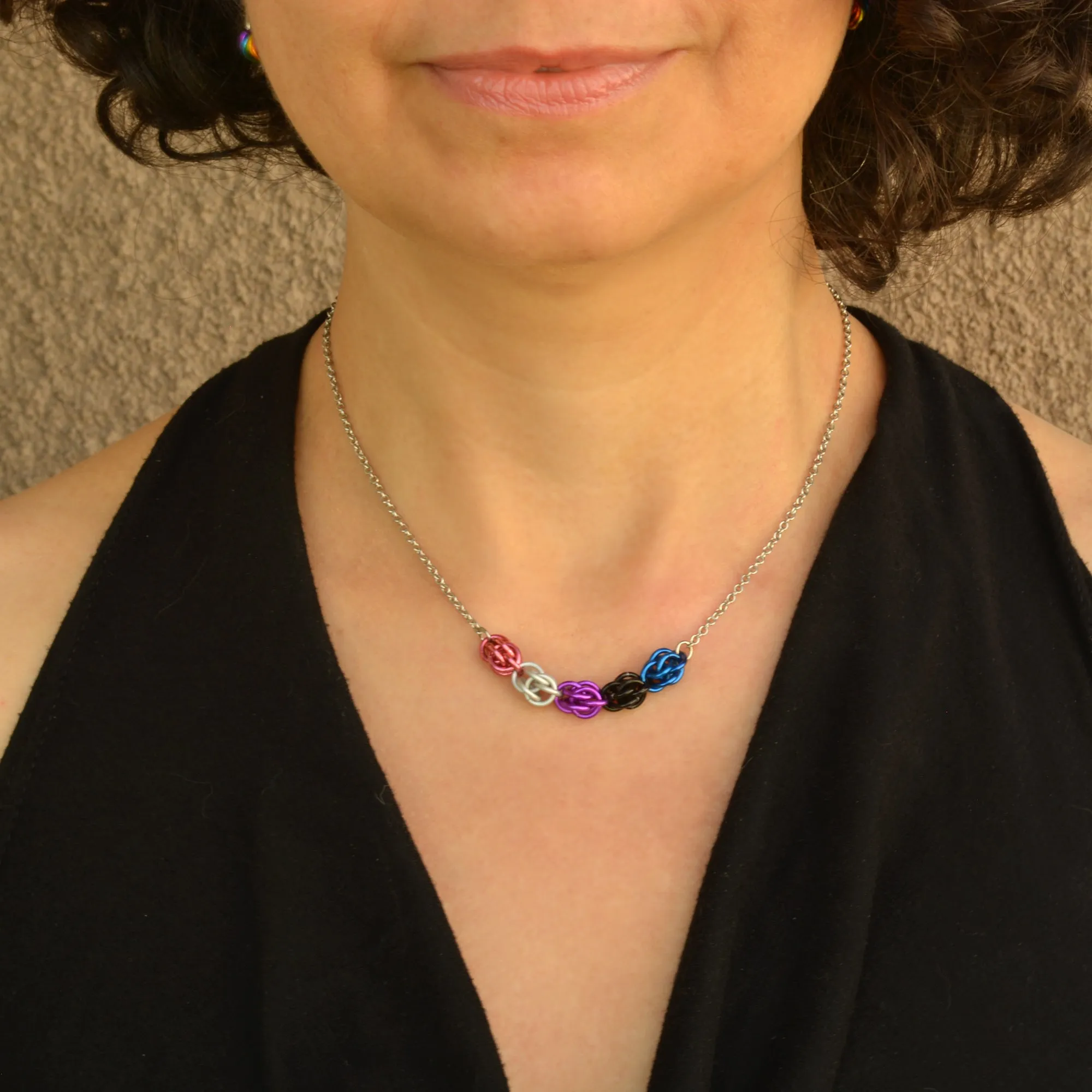 Genderfluid Pride - Petite Necklace