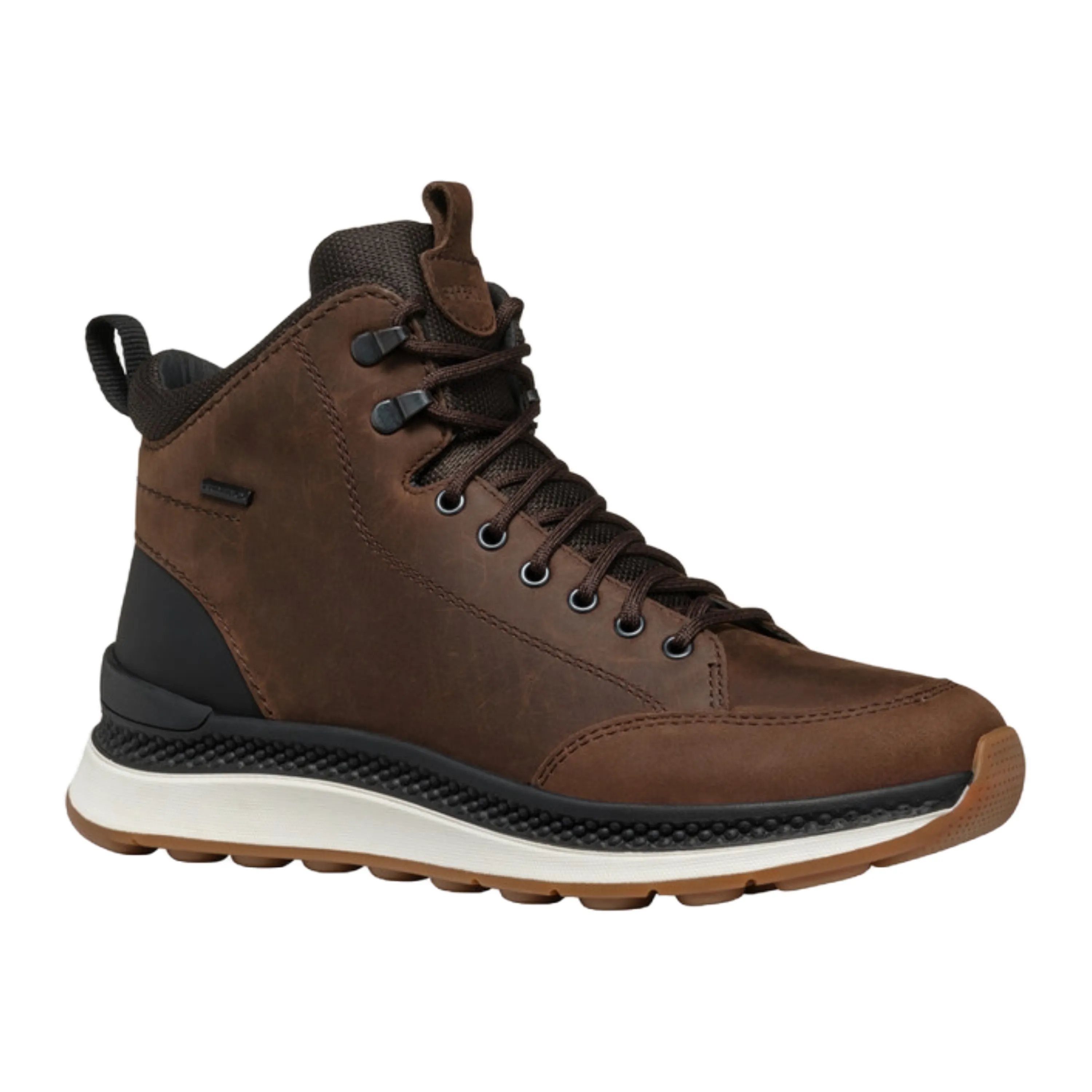 Geox Spherica Mid Calf Waterproof Boots - Coffee