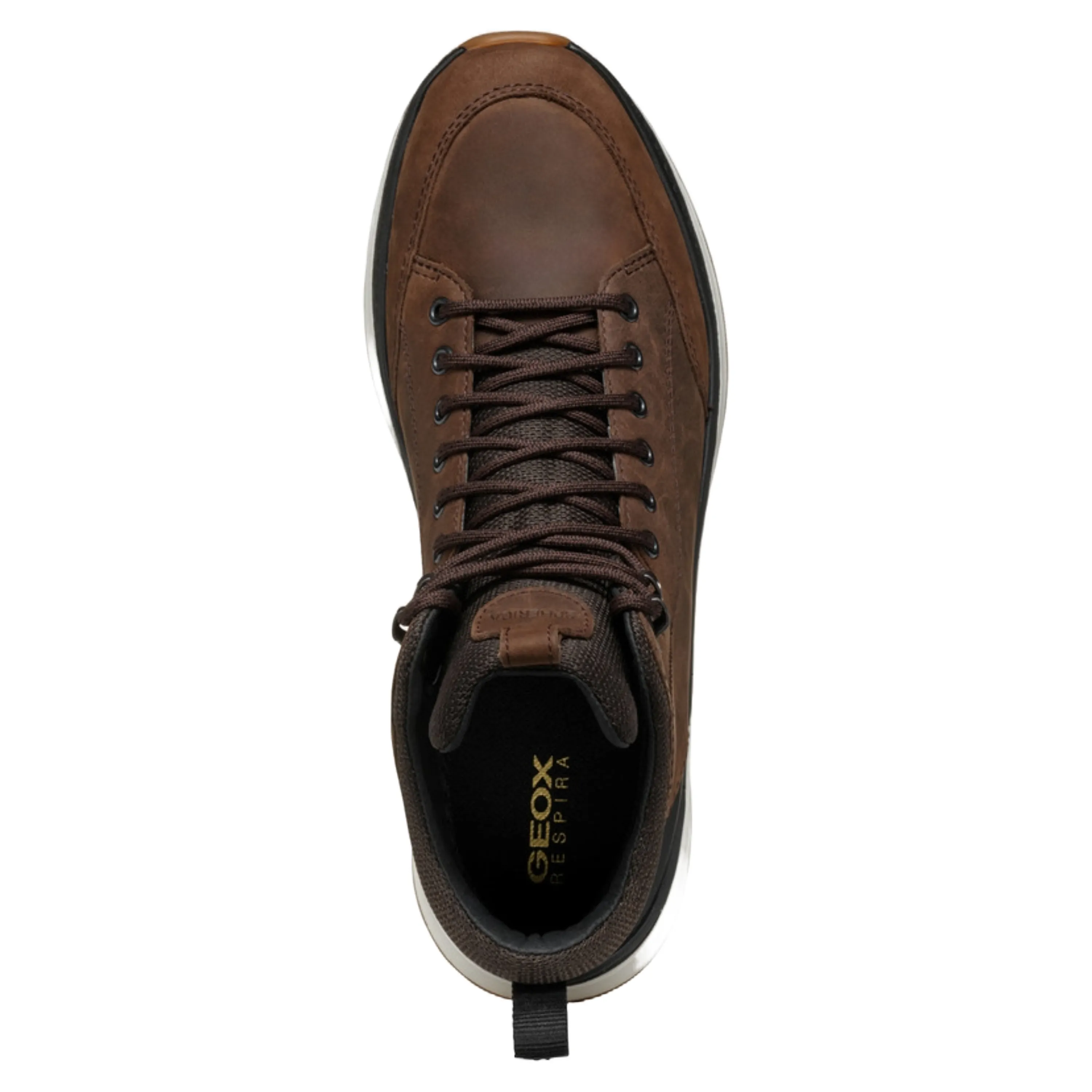 Geox Spherica Mid Calf Waterproof Boots - Coffee