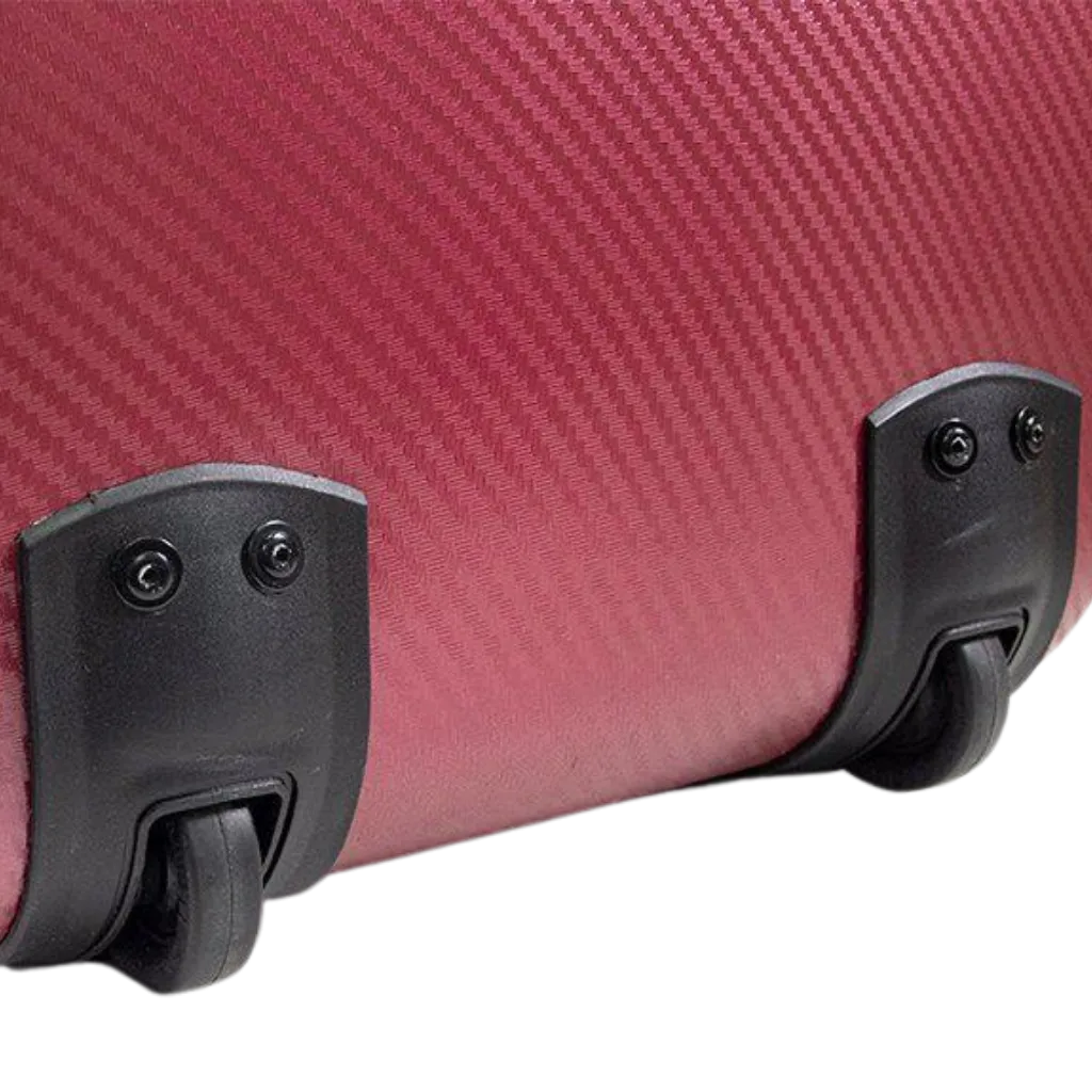 GEWA Pure Polycarbonate Cello Case with Wheels Red 4/4
