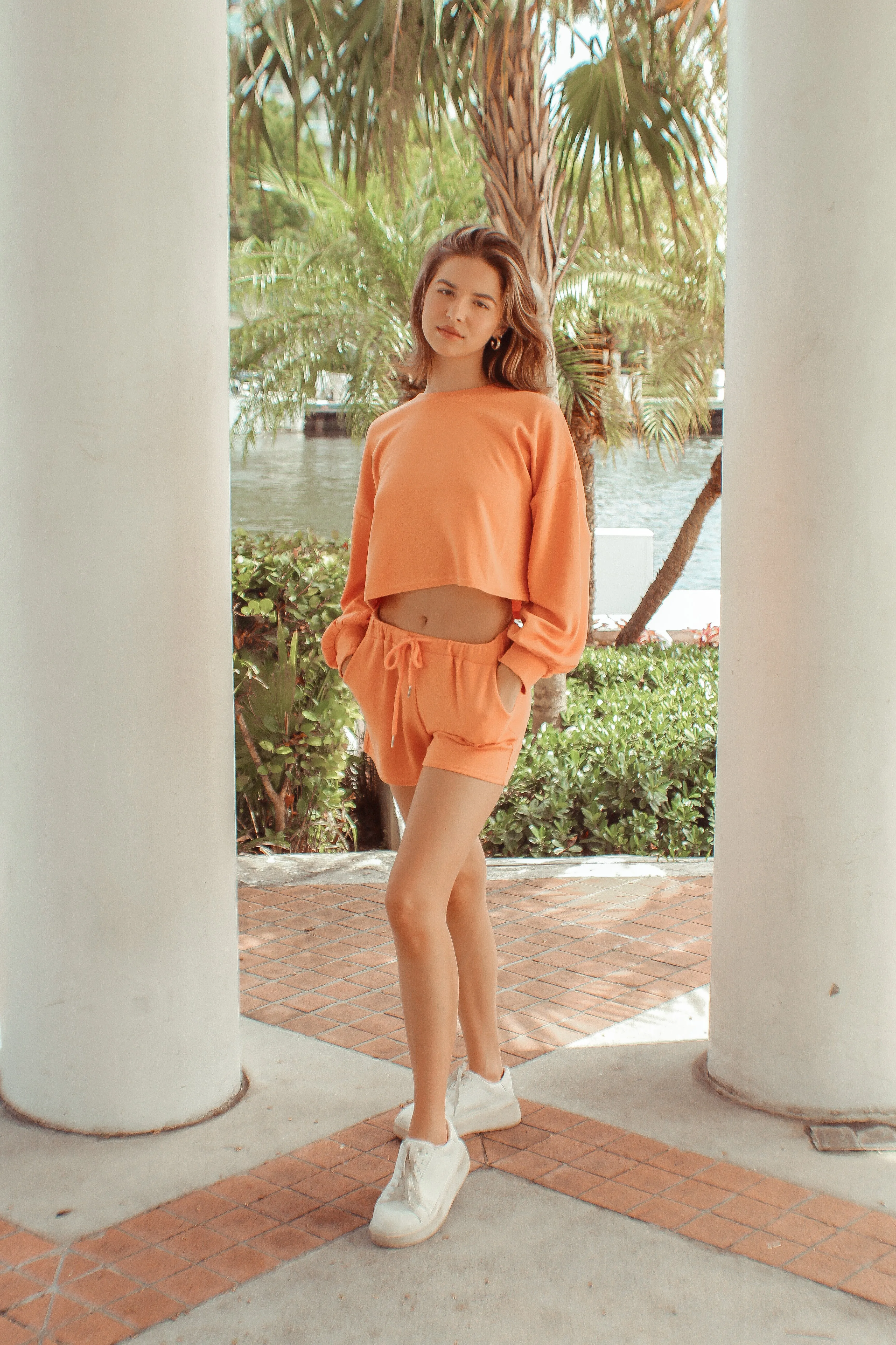 Gianna Tangerine Set