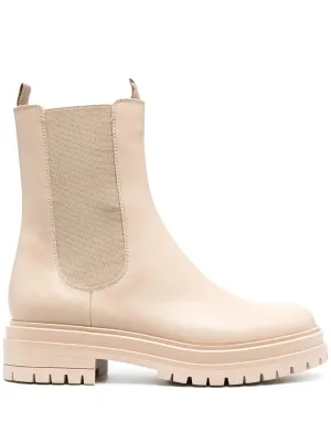 Gianvito Rossi Chester leather combat boots