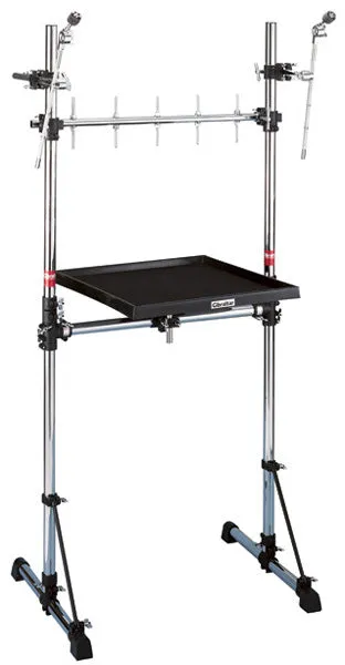 Gibraltar Percussion Workstation on Gibraltar Rack with Mounts