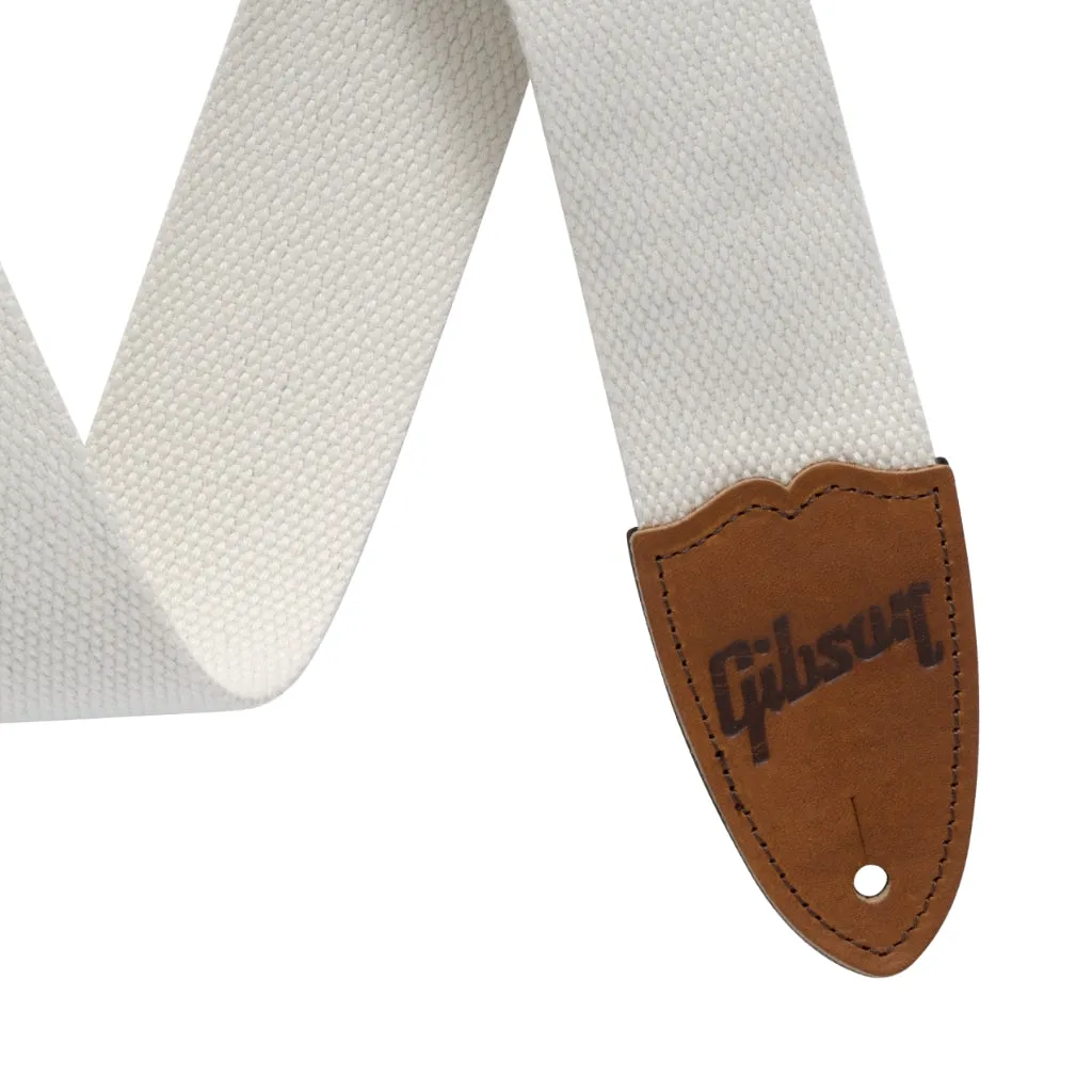 Gibson The Canvas Strap - White
