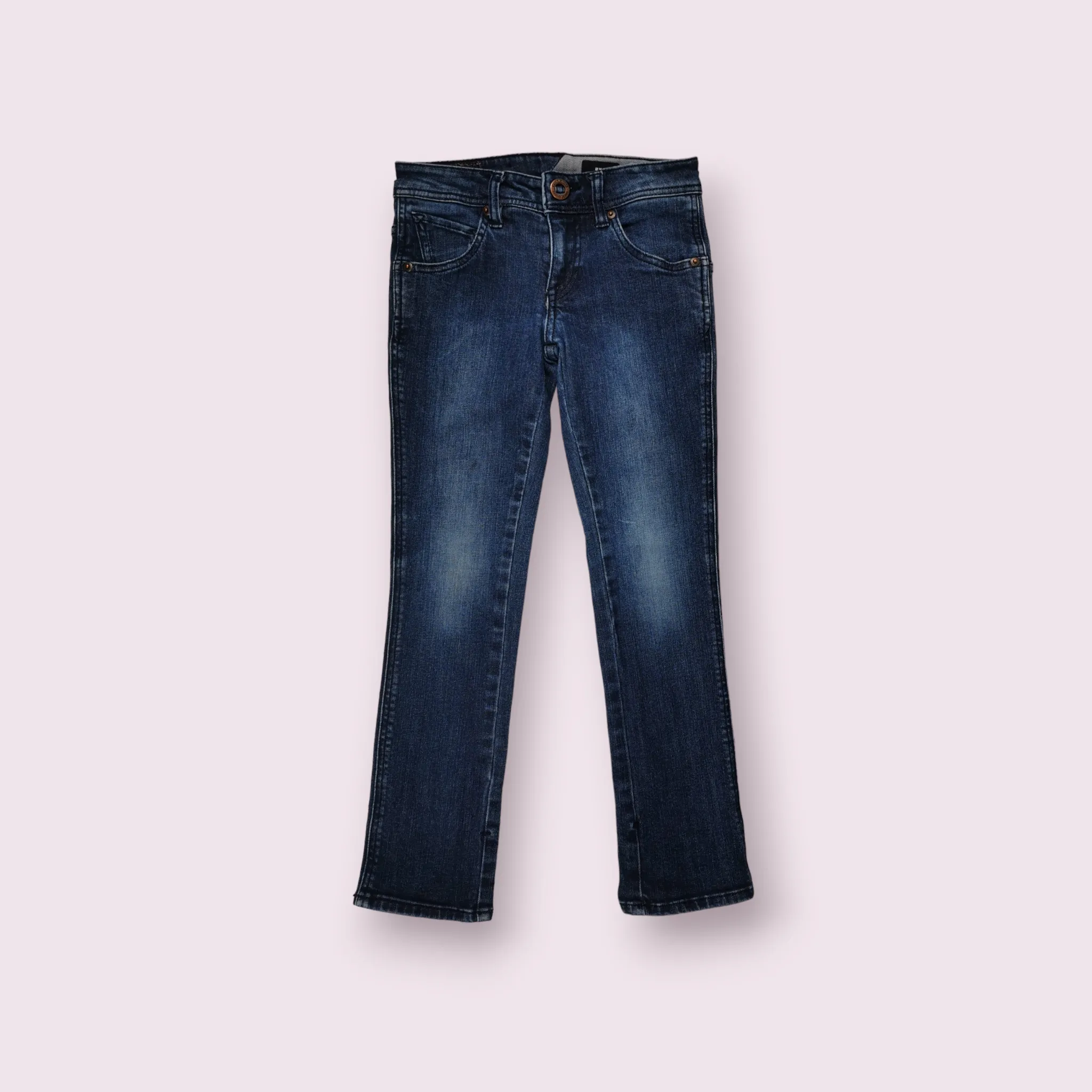 GIRL SIZE 10 YEARS - VOLCOM, 2x4 Tight Leg, Slim Fit Jeans VGUC B55