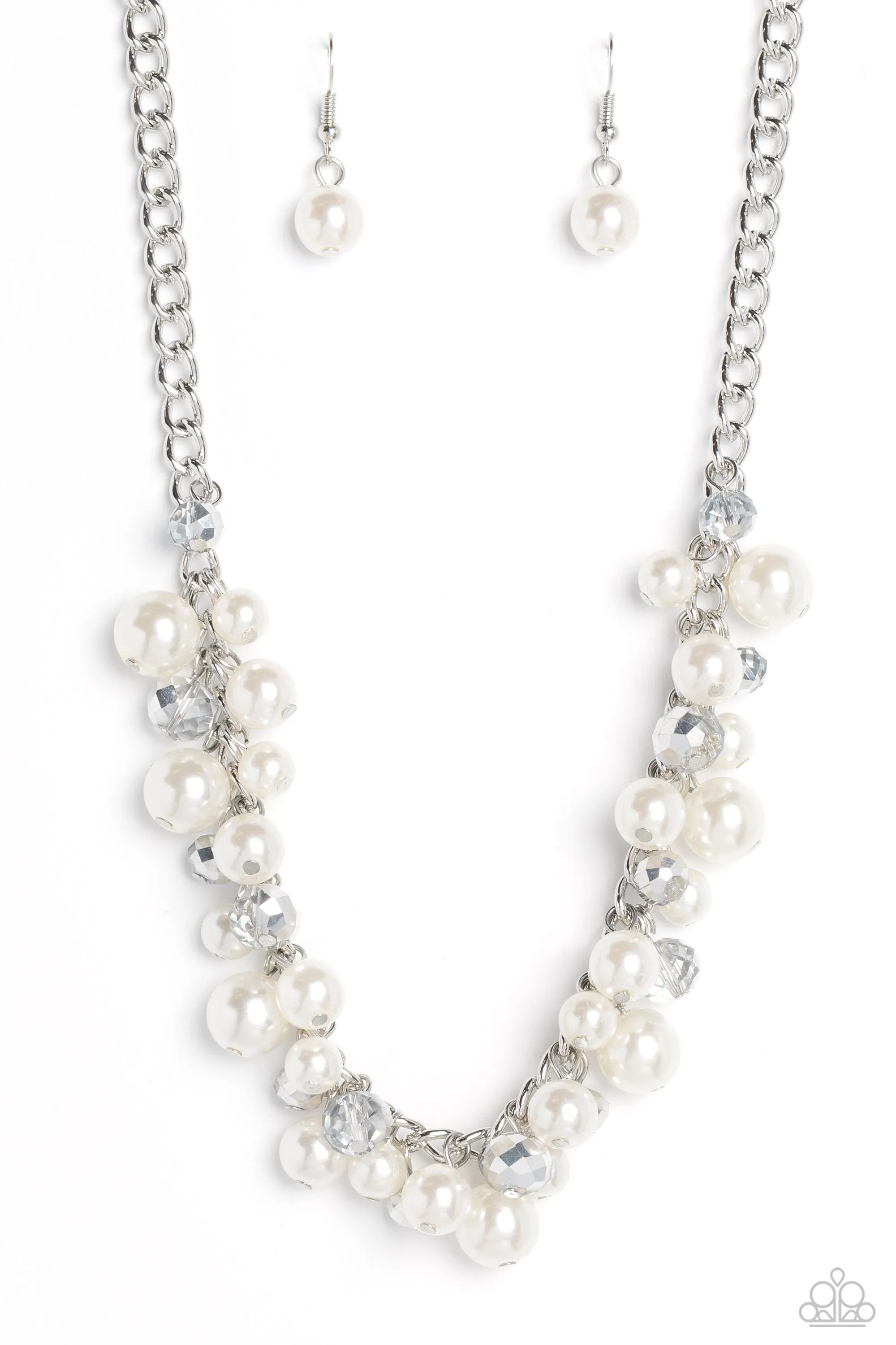 Glinting Goddess - Silver Necklace
