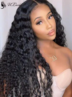 Glueless Thick 200% Density Curly 360 Lace Frontal Wig [ULWIGS36]
