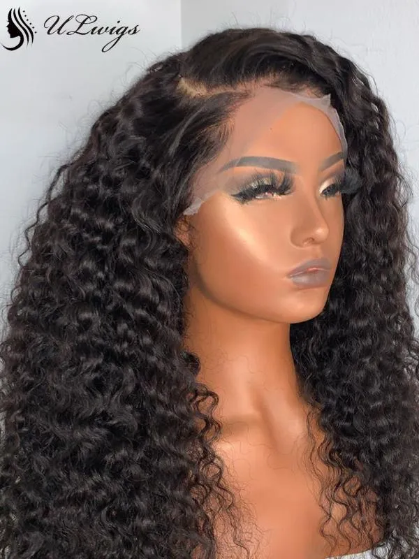 Glueless Thick Curly Hair Full Lace Wig [ULWIGS71]