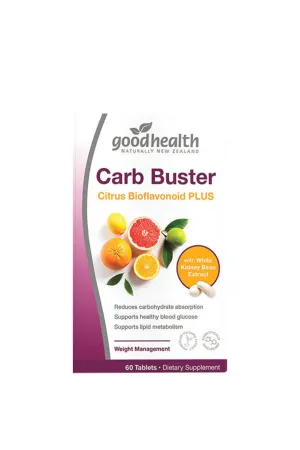 GOOD HEALTH  Carb Buster Citrus Bioflavonoid  60s