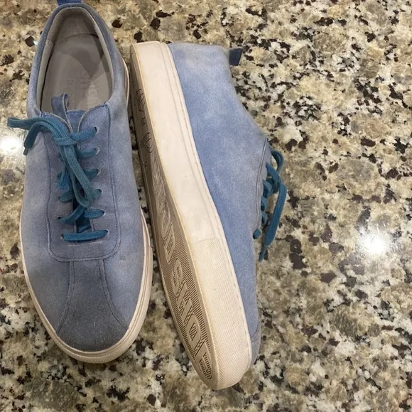 Grenson Sneaker 1 Nubuck Cupsole Trainers blue