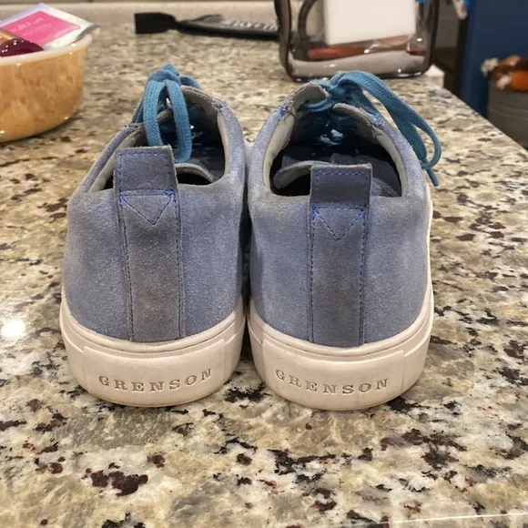 Grenson Sneaker 1 Nubuck Cupsole Trainers blue