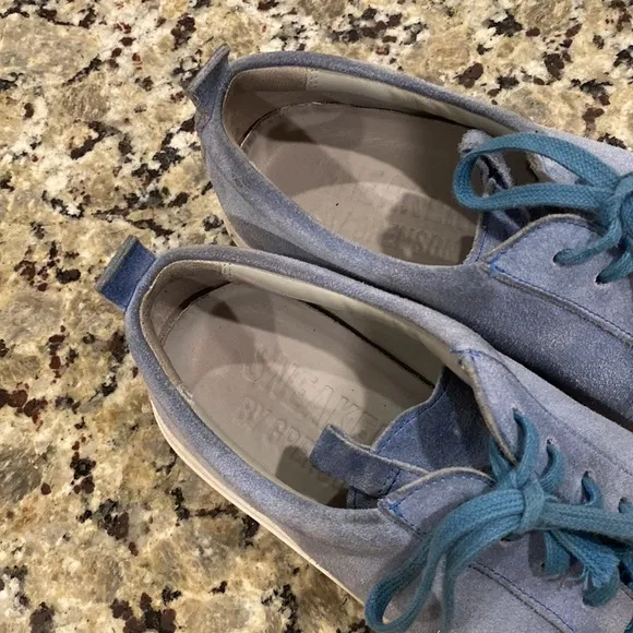 Grenson Sneaker 1 Nubuck Cupsole Trainers blue