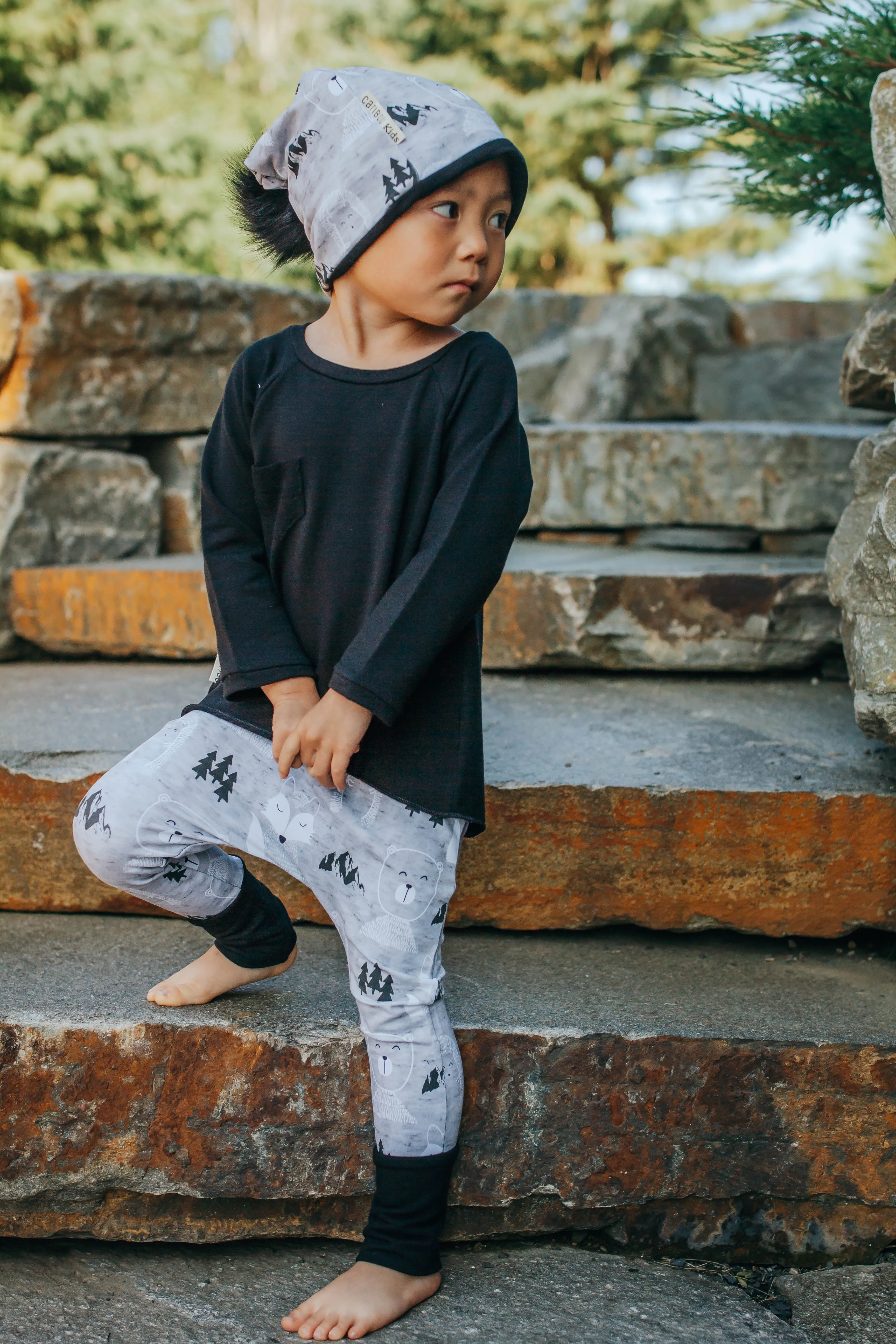 Grey Critters Slouchy Toque