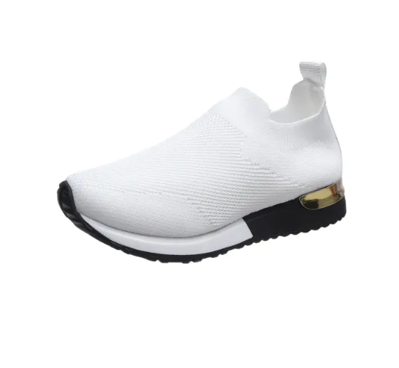 GS All Day Comfort | Ergonomische vrouwen sneaker zonder veters met dempende hak