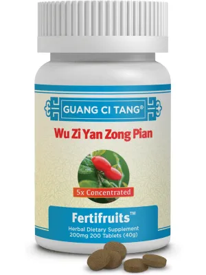 Guang Ci Tang, Wu Zi Yan Zong Pian, Fertifruits, 200 mg, 200 ct